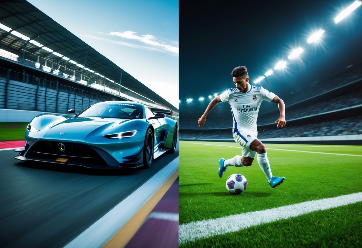 motor och fotboll
